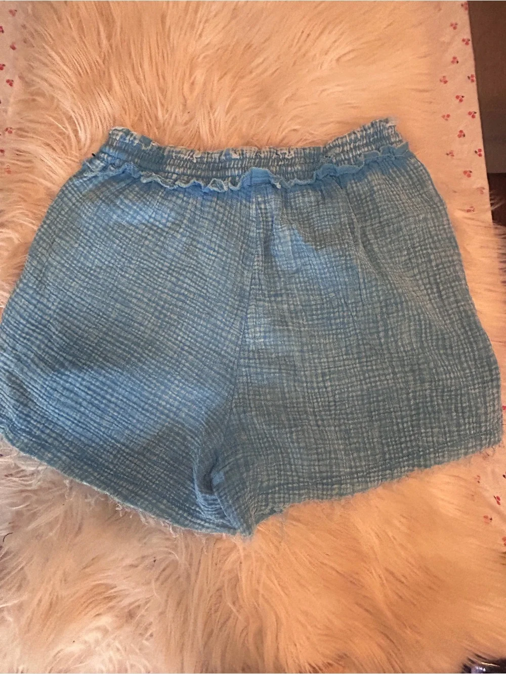 Zenana outfitters Mineral Frayed Hem Washed Shorts